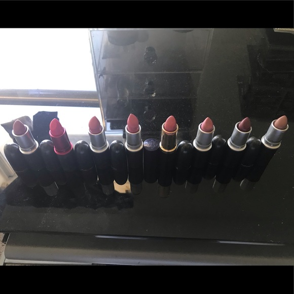 MAC lipsticks never used